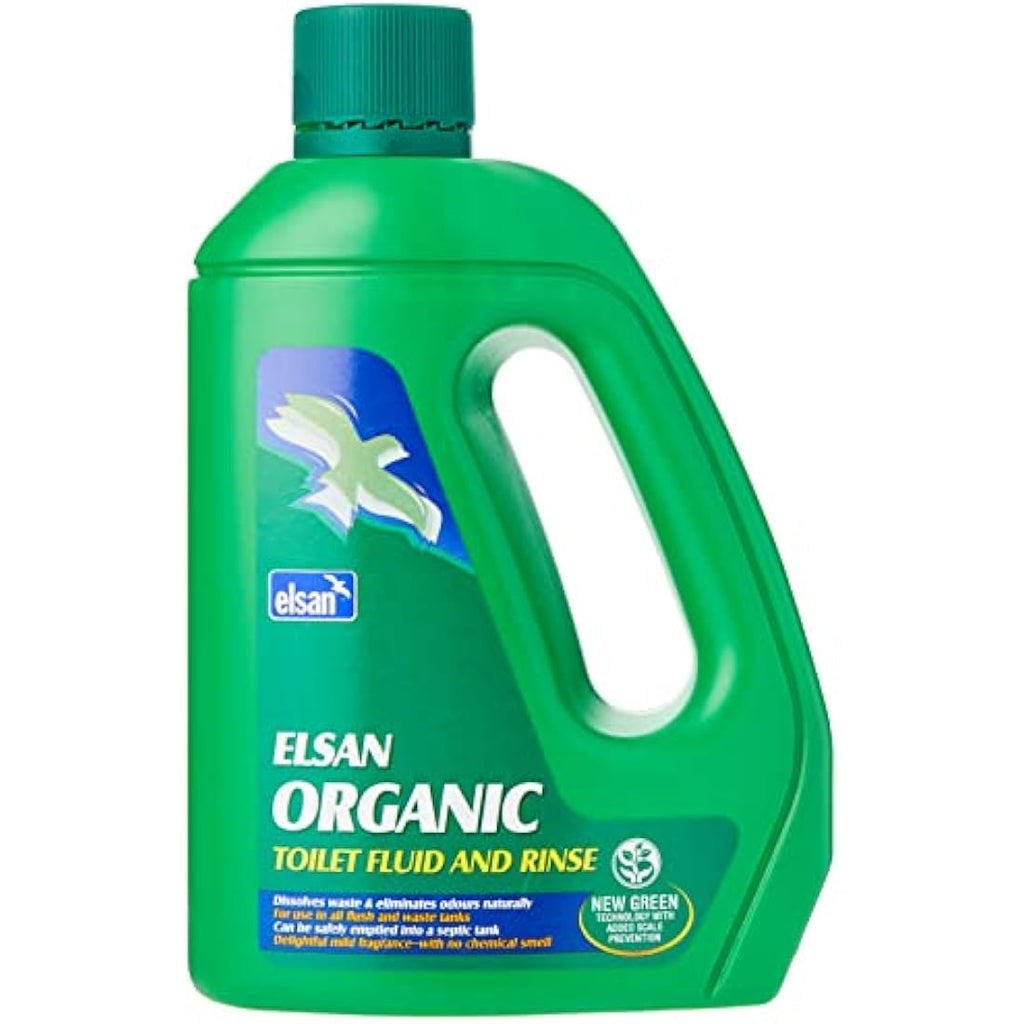Elsan ORG02 Organic Toilet Fluid for Motorhomes & Caravans - 2 Litre