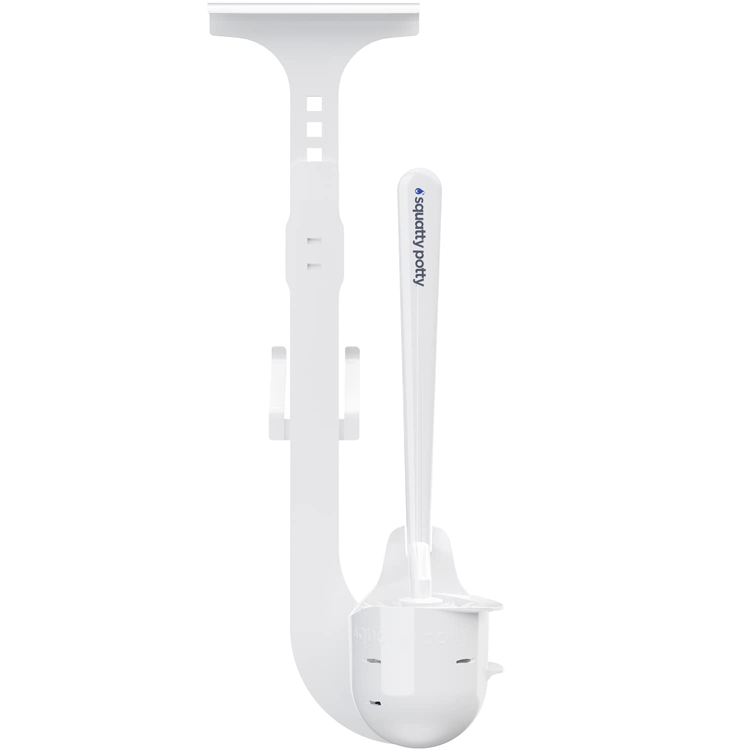 Squatty Potty Invisibrush – Hidden Toilet Brush with Hanging Caddy