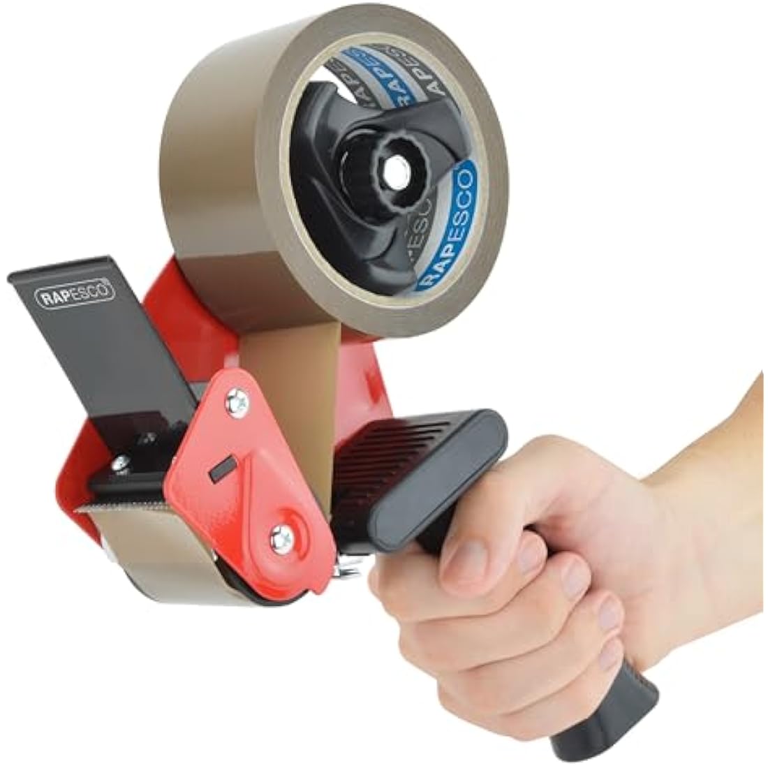 Rapesco Germ-Savvy Heavy-Duty Packing Tape Dispenser with 1 Tape