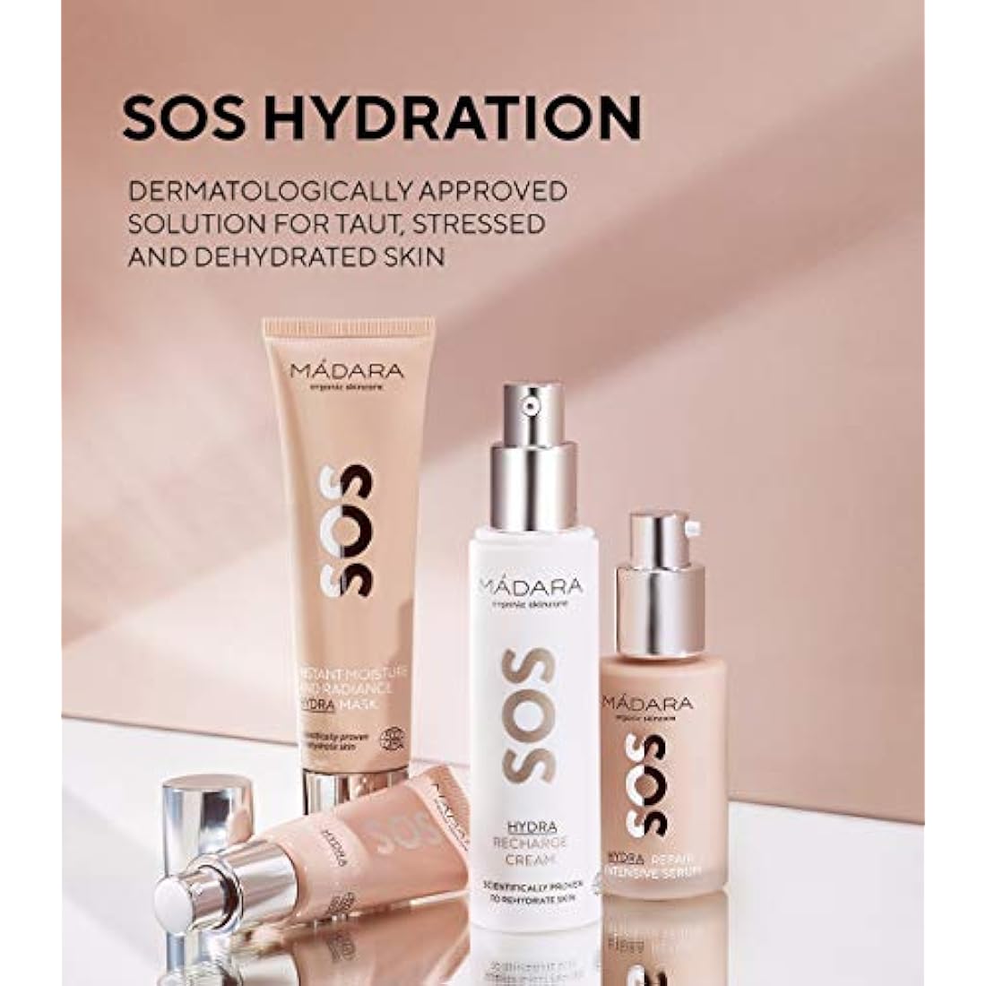 MADARA SOS HYDRA Repair Intensive Serum – Organic Hyaluronic Acid 30ml