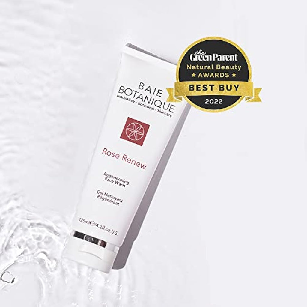 Baie Botanique Rose Renew Face Wash – Organic Vitamin C Cleanser 125ml