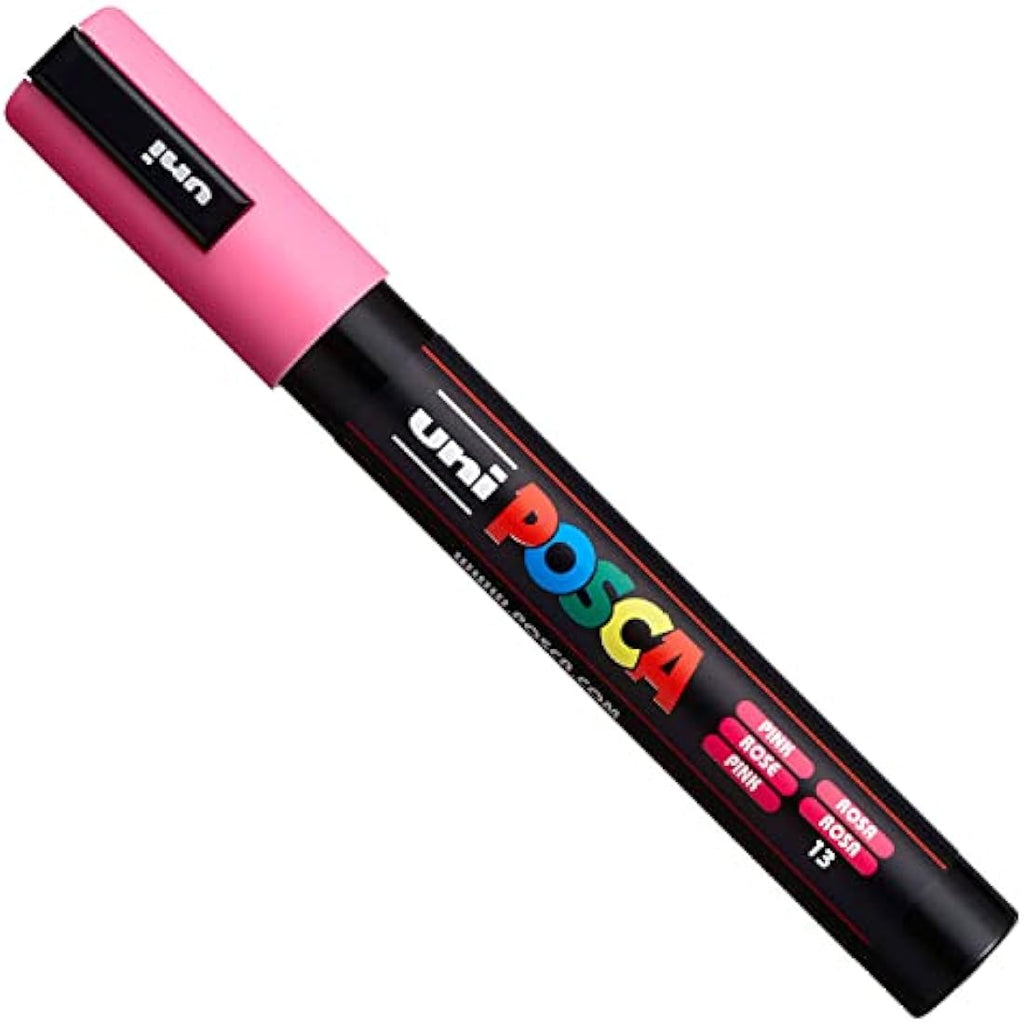 Posca Paint Marker Pens – PC-3M & PC-5M Set of 20 in Canvas Wrap
