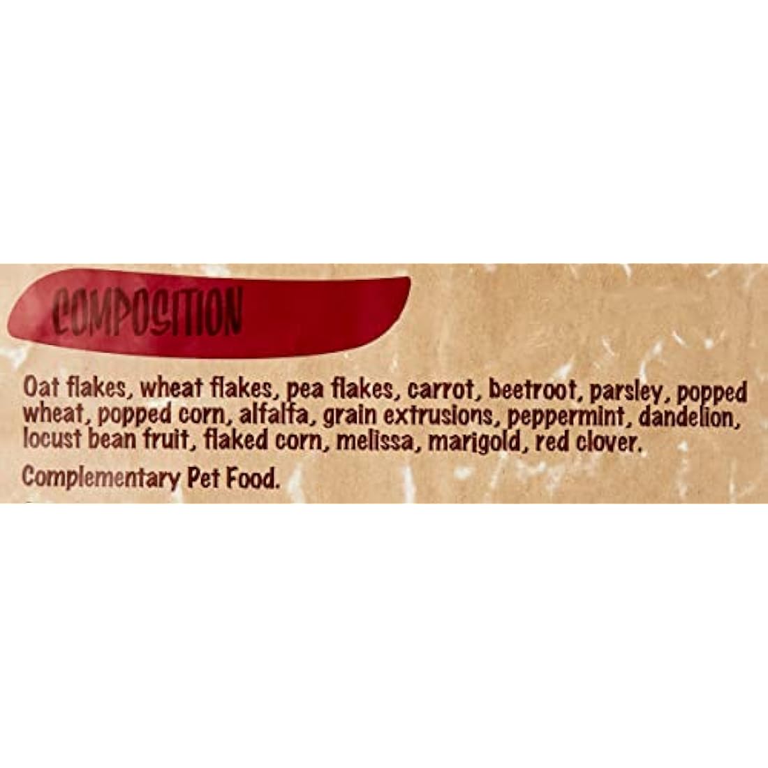 Rosewood Naturals Herbs Plus – 500g Natural Small Animal Treat Mix