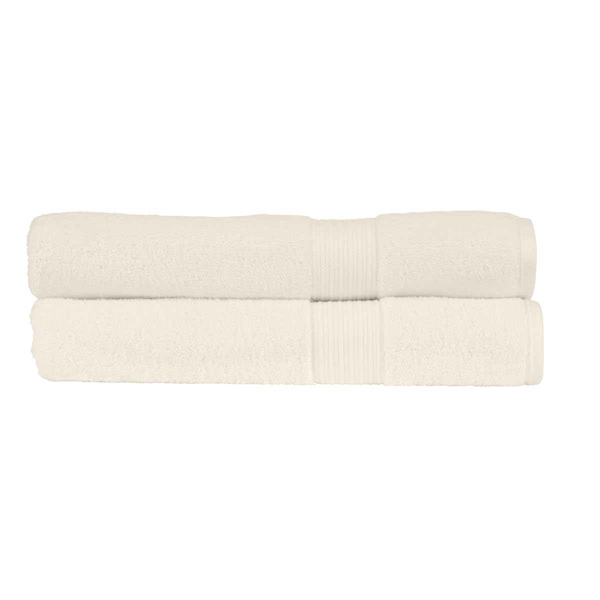 Christy Supreme Hygro Bath Sheets Set | Supima Cotton | Almond | 2-Pack