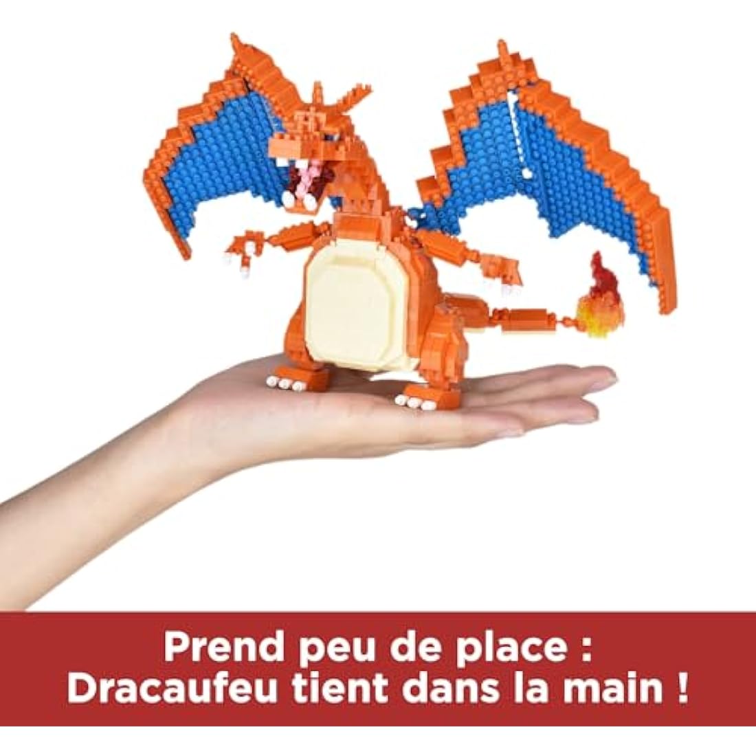 Nanoblock Pokémon Charizard Deluxe Edition Building Kit - 770 Pieces