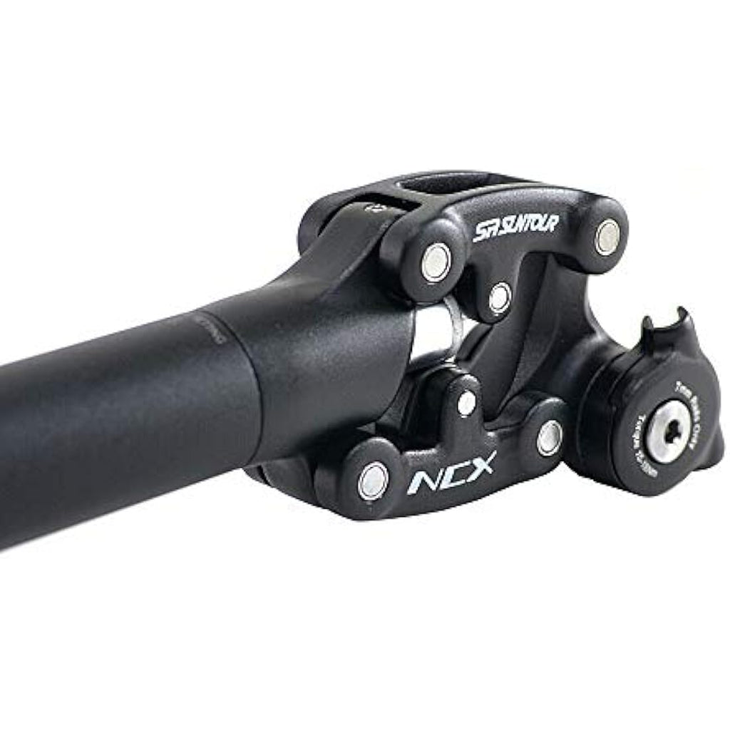 SR Suntour SP12 NCX Suspension Seatpost - 31.6 x 350mm with Cover