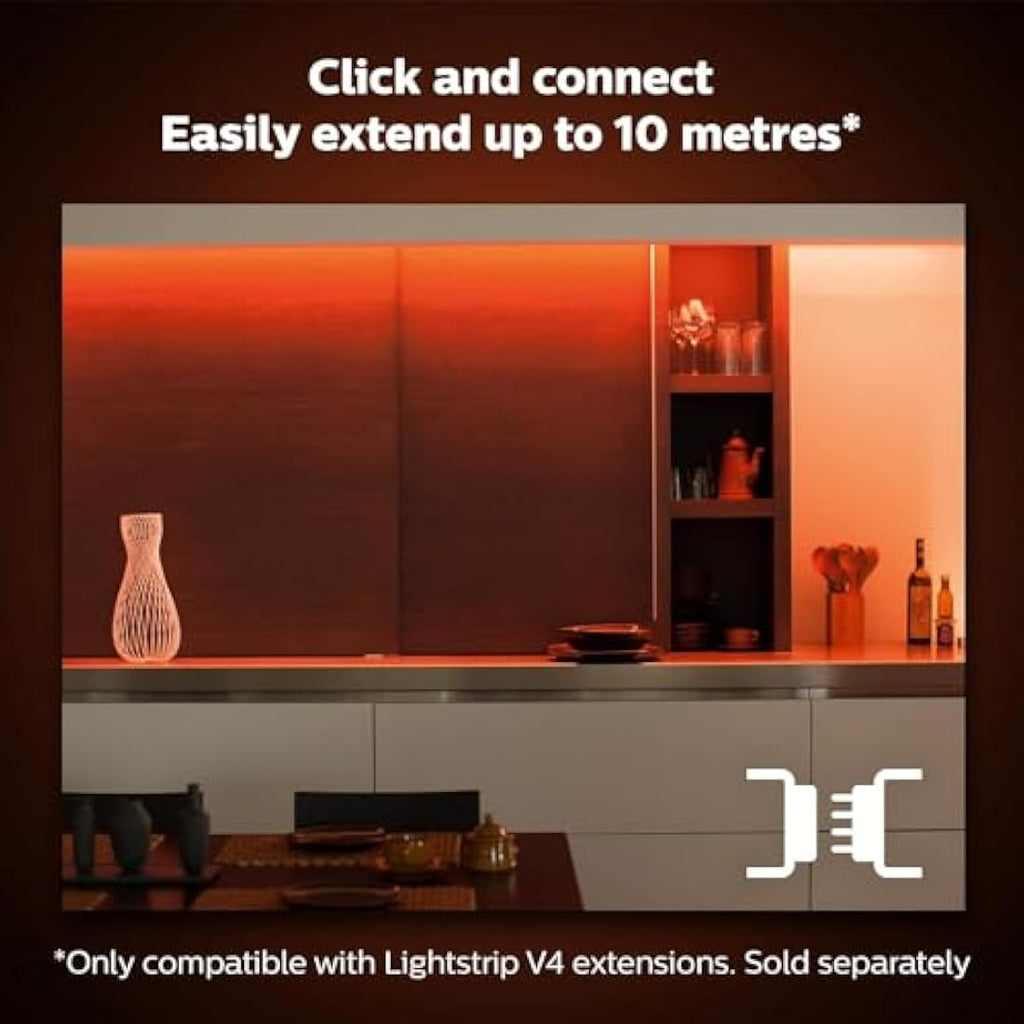 Philips Hue Lightstrip Plus v4 | 2m Smart LED White & Colour Ambiance