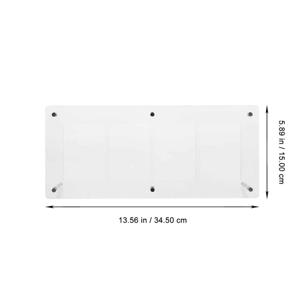 Ciieeo Trading Card Holders Clear Acrylic Display Stand 4 Slots Baseball Card Display Rack Game Frame Sports Holder Desktop Organizer