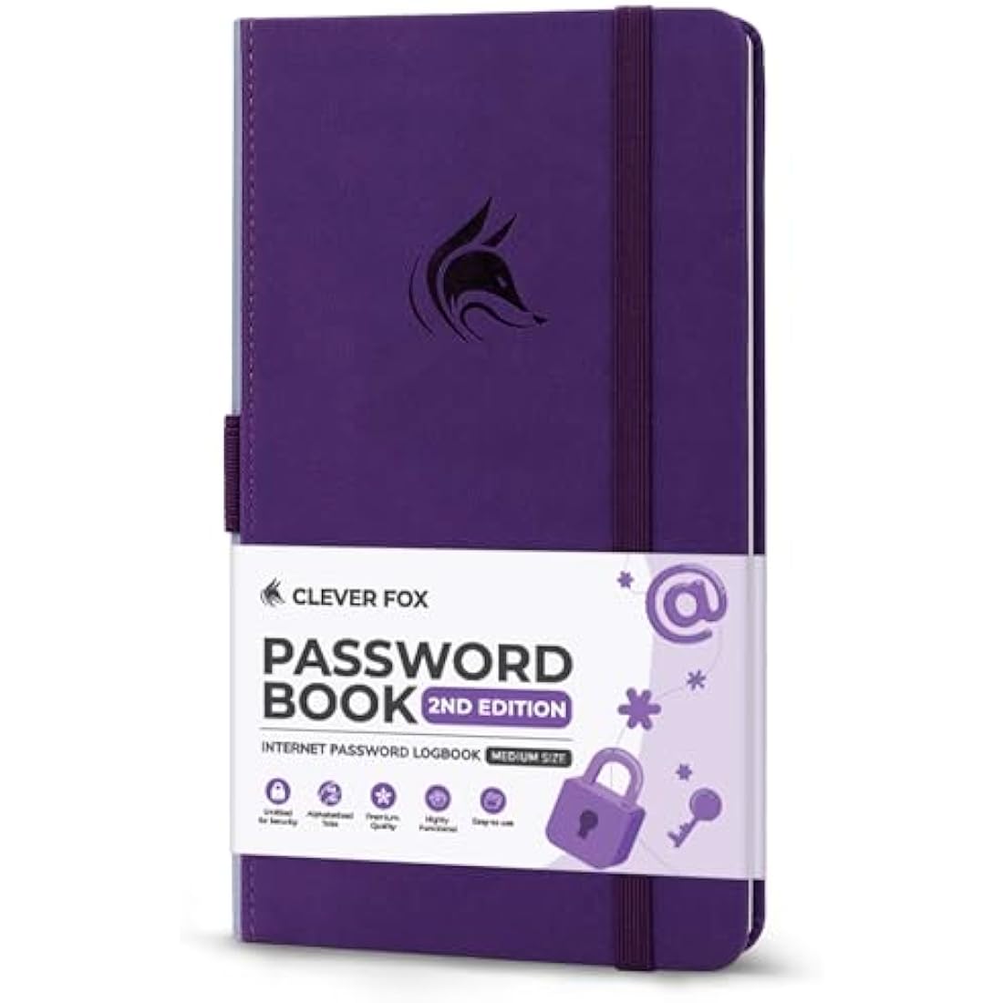 Jolof Store Password Book 2nd Edition – Hardcover Internet Login Organizer