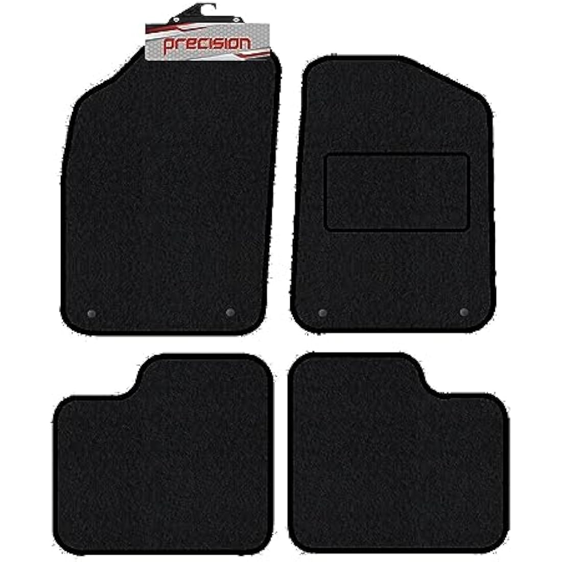 Fiat 500 Car Mats (2013-2020) –  Silver Twist Carpet Mats