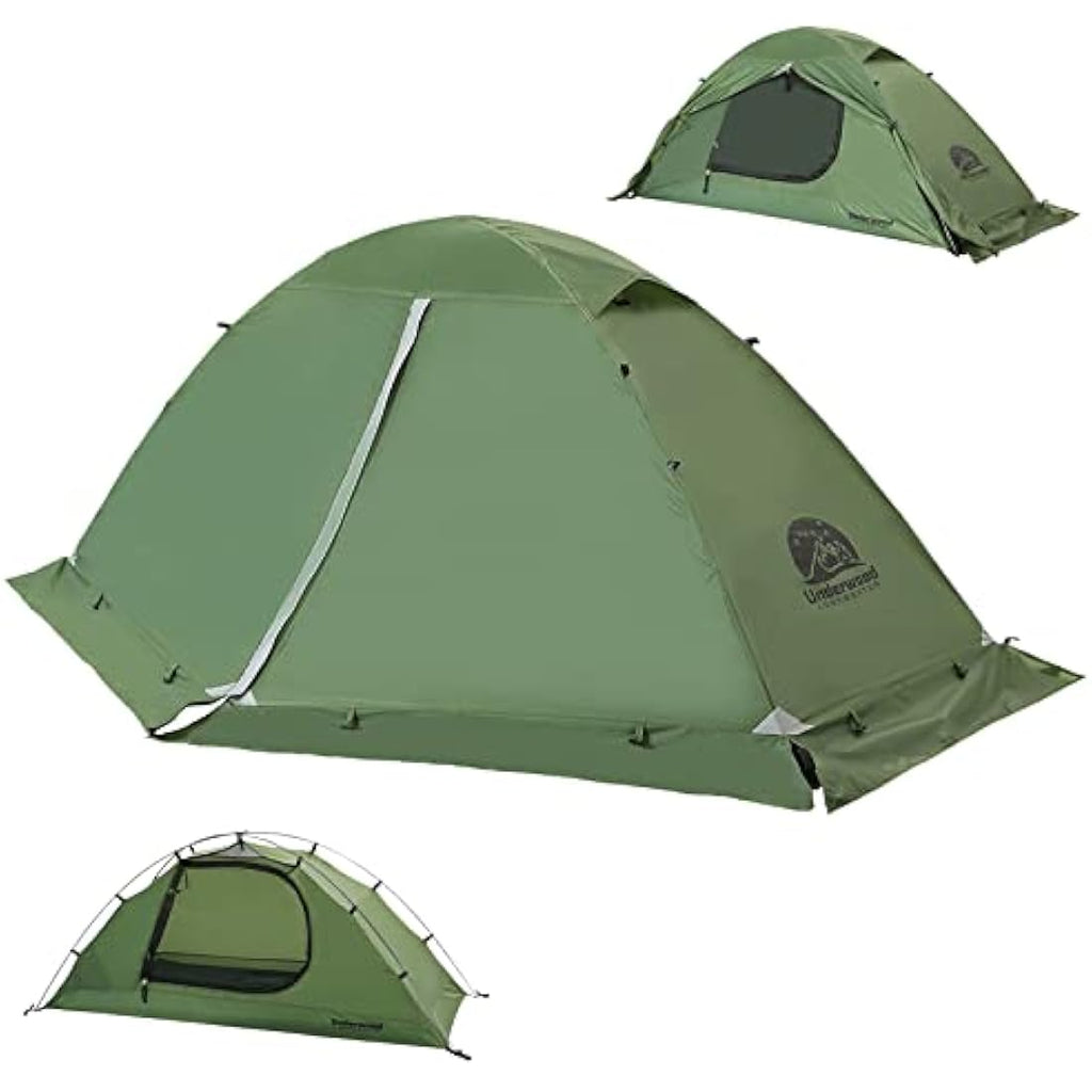 Underwood Aggregator 1-Person 4-Season Backpacking Tent - Waterproof Dome