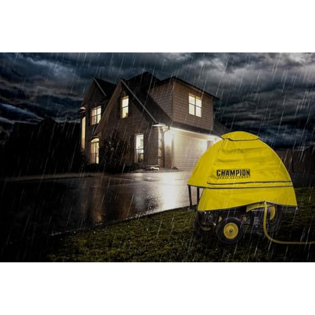 Champion Storm Shield Generator Cover | Waterproof & Windproof Design