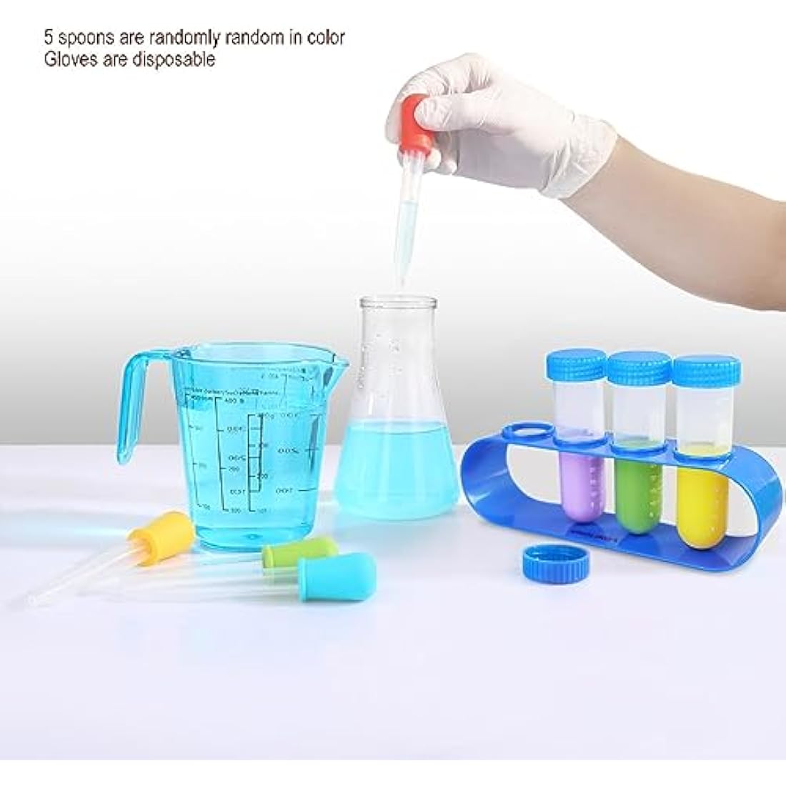 Kids Science Experiment Kit with Lab Coat & STEM Role Play Toys