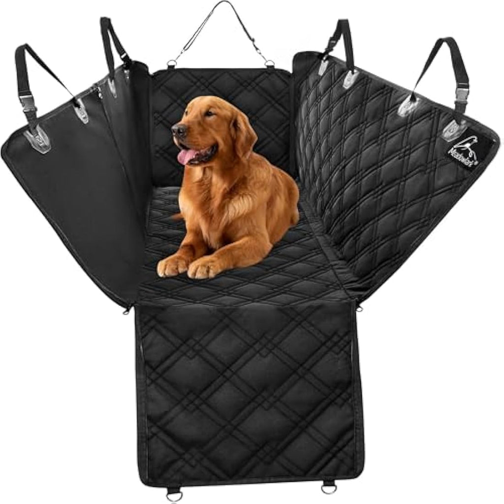 Meadowlark XL Dog Seat Cover – Waterproof Heavy Duty Pet Car Hammock