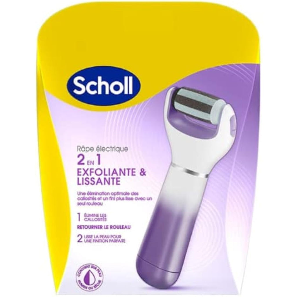 Scholl Velvet Diamond Electronic Foot File – Callus Remover Pedicure Tool