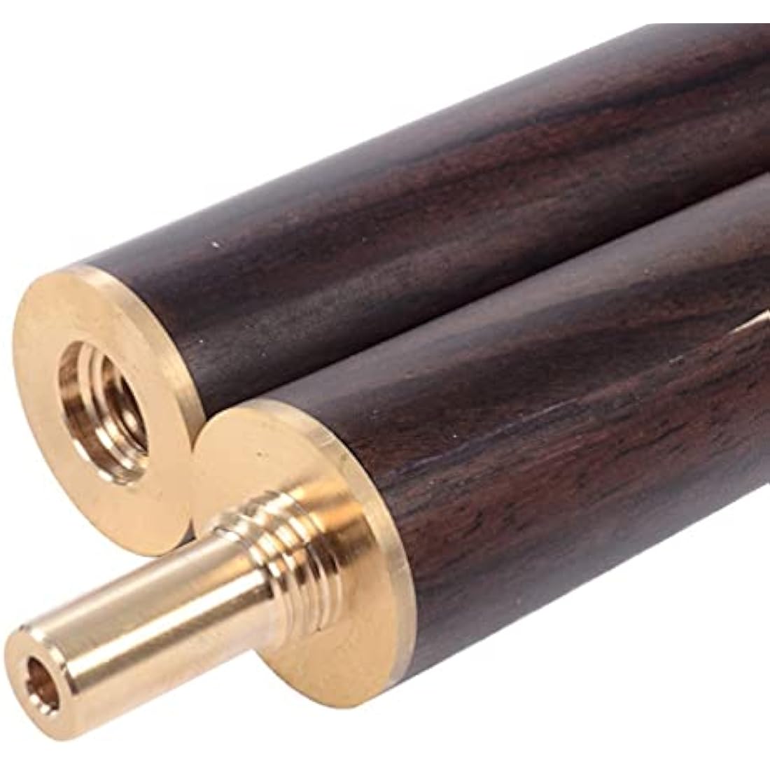 CUESOUL 57" Rosewood 3/4 Snooker Cue Set with Case and Extension