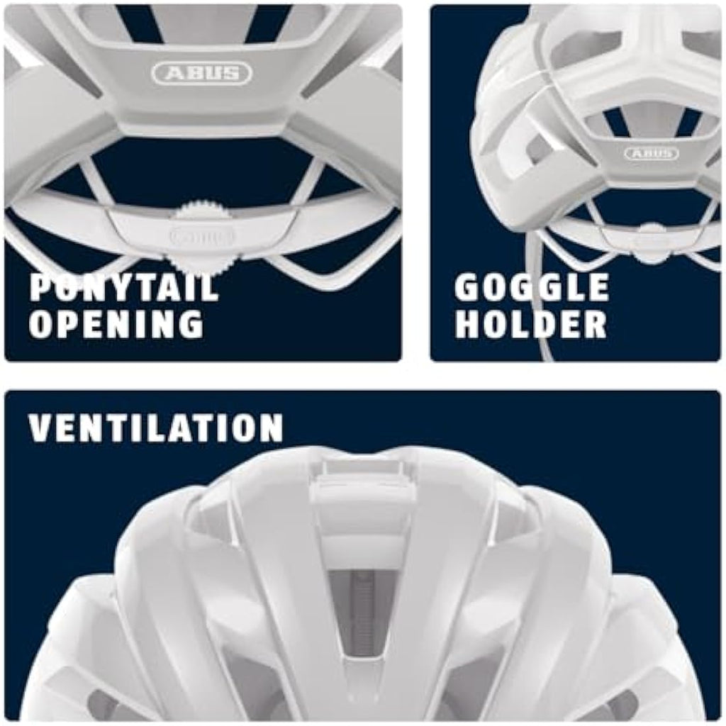 ABUS StormChaser ACE Road Bike Helmet – Lightweight Racing Bicycle Gear