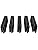 Bachmann HO Scale E-Z Track 9" Straight Steel Alloy Rail - 50 Piece Bulk