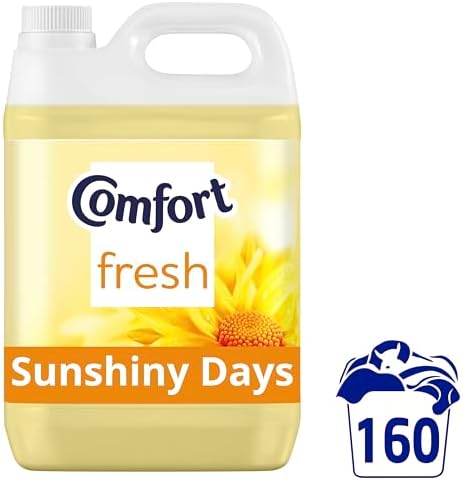 Comfort Sunshiny Days Fabric Conditioner - 160 Washes (4.8 L)