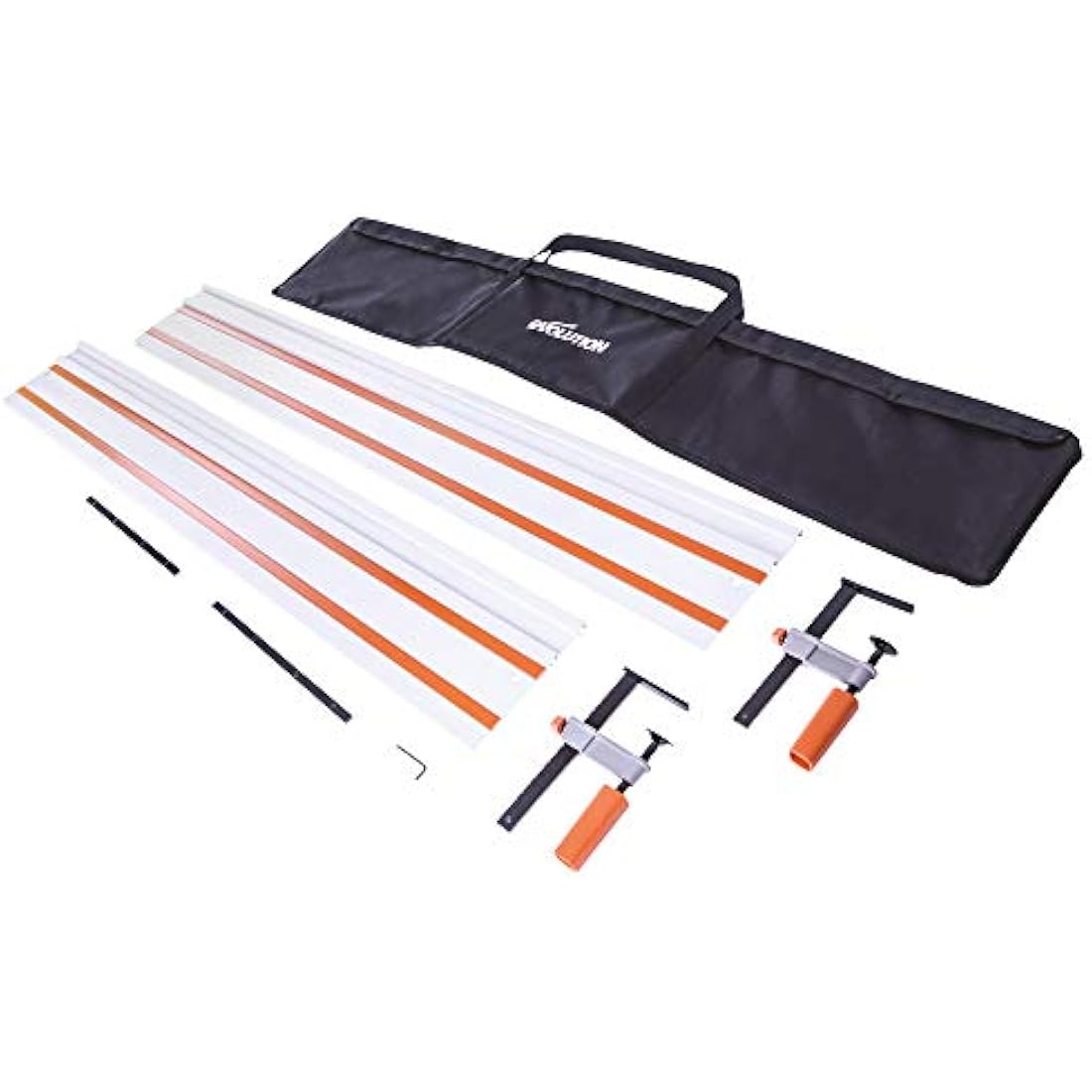 Evolution 2800mm Circular Saw Guide Rail Track with Clamps & Bag