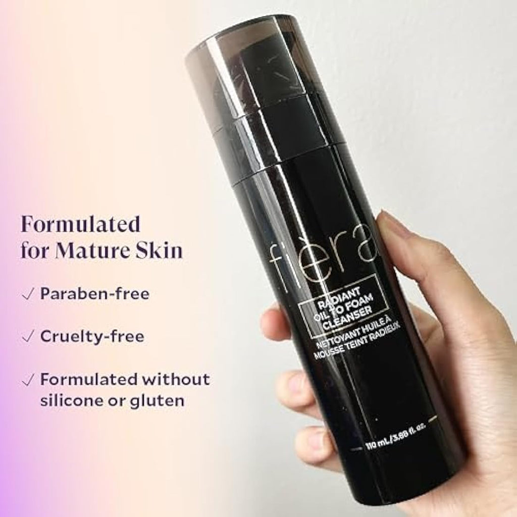 Fièra Oil to Foam Facial Cleanser – Truffle Oil & Glycerin – 110ml