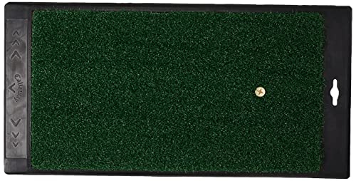 Callaway FT Launch Zone Golf Hitting Mat – Durable Rubber Backing, 1' x 2'