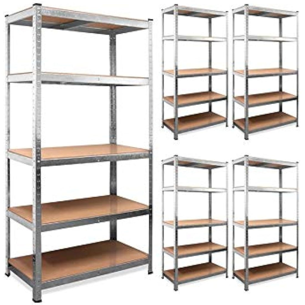Samuel Alexander Heavy Duty Garage Shelving | 5 Tier Metal Racking Unit