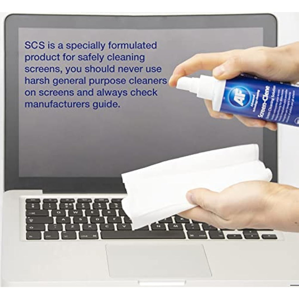 AF Screen Cleaner Spray 250ml | Alcohol Free Solution for TV & Laptop