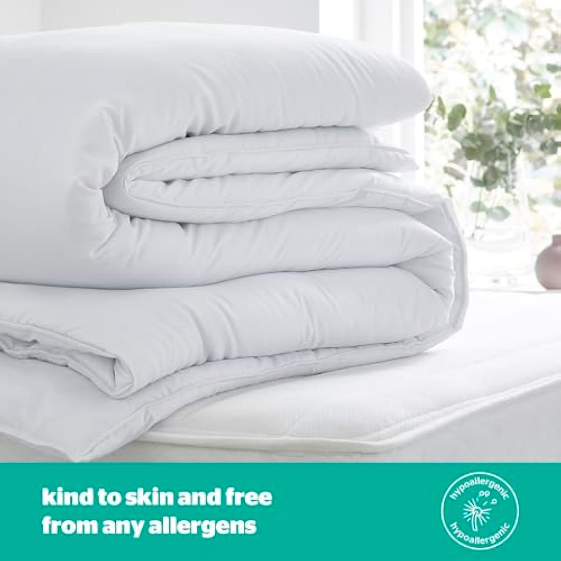 Silentnight Just Like Down 13.5 Tog Winter Duvet – Single Quilt