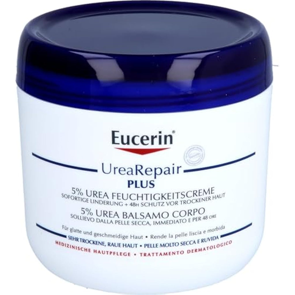 Eucerin UreaRepair Plus 5% Urea Body Cream – Moisturizer for Dry Skin 450ml
