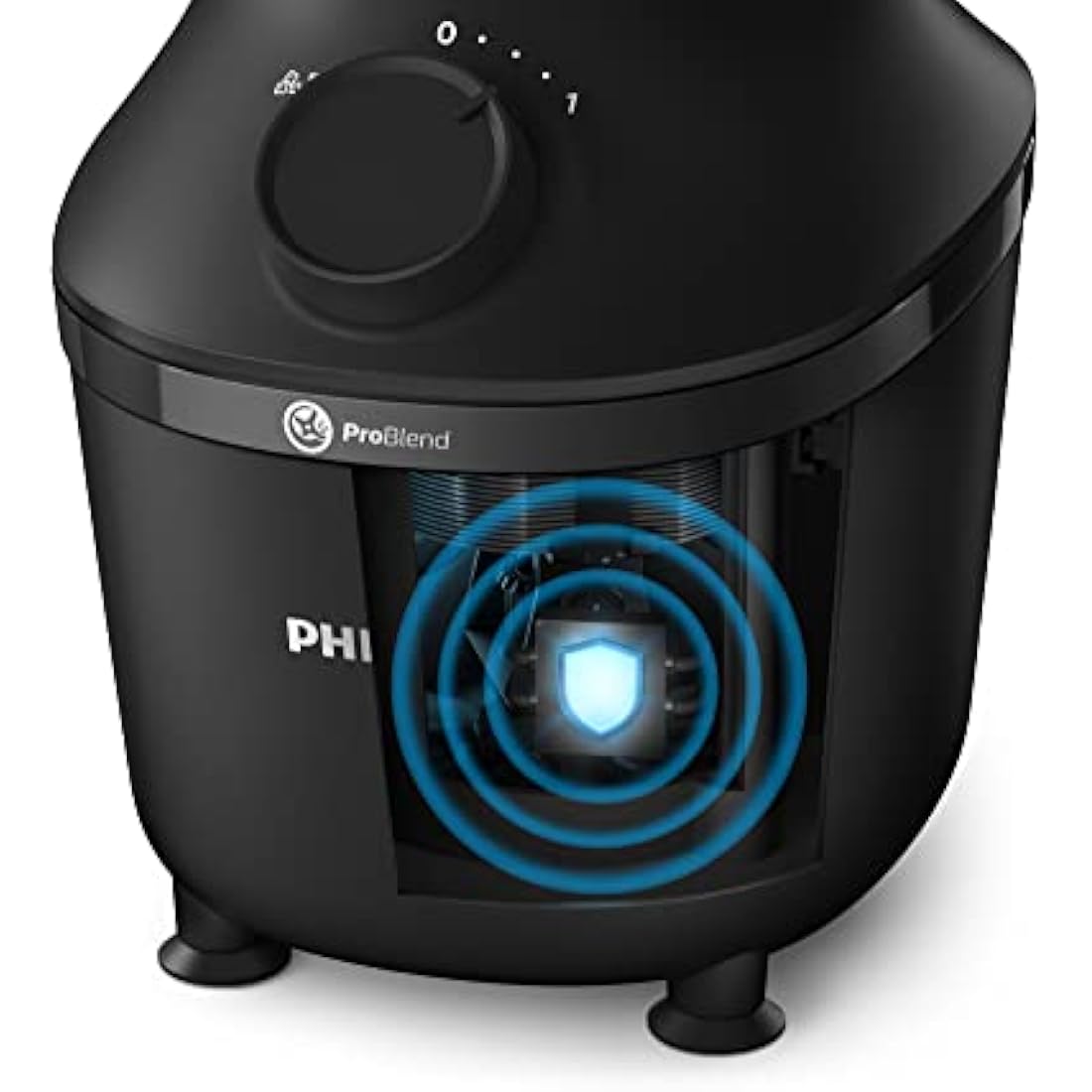 Philips 3000 Series Blender | 450W ProBlend System 1.9L Jar - Black