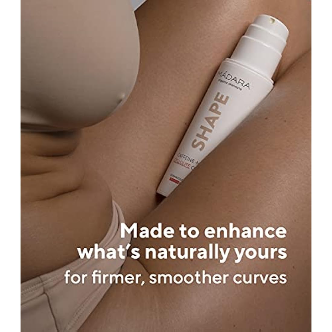 MÁDARA Caffeine-Maté Cellulite Cream – Firming Body Care, 150 ml