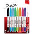 Sharpie Twin Tip Permanent Markers | Fine & Ultra-Fine Points | 8 Pack