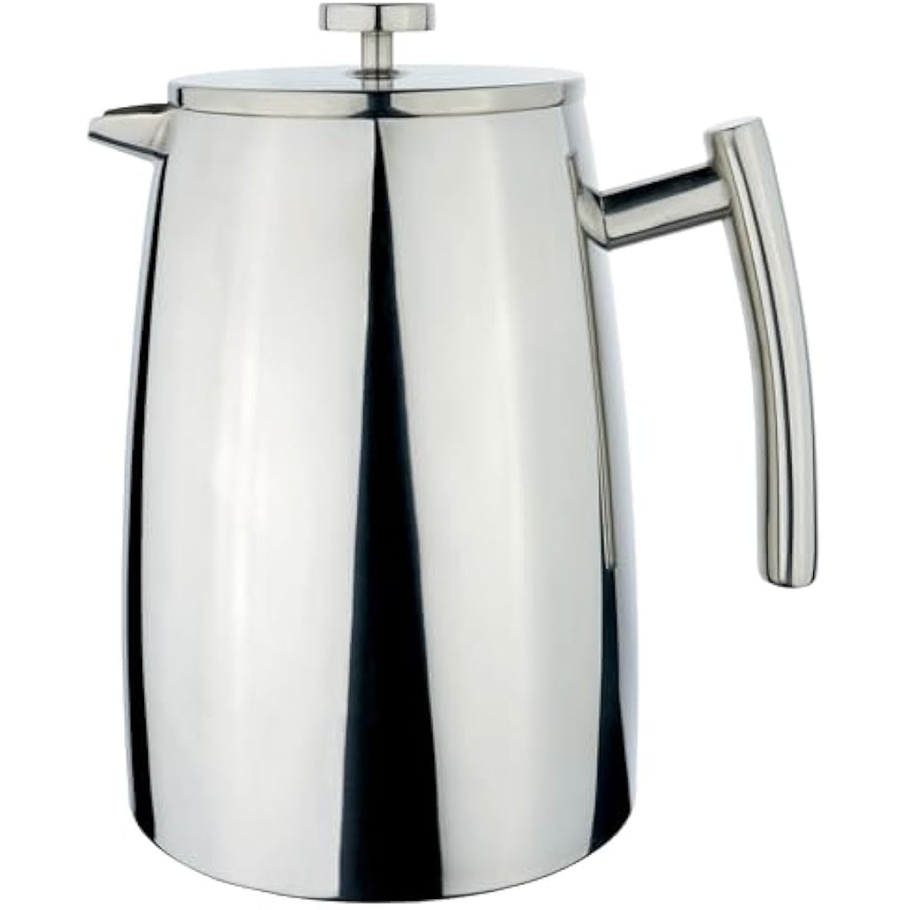 Café Stal Belmont Double Walled French Press - 16 Cup Stainless Steel