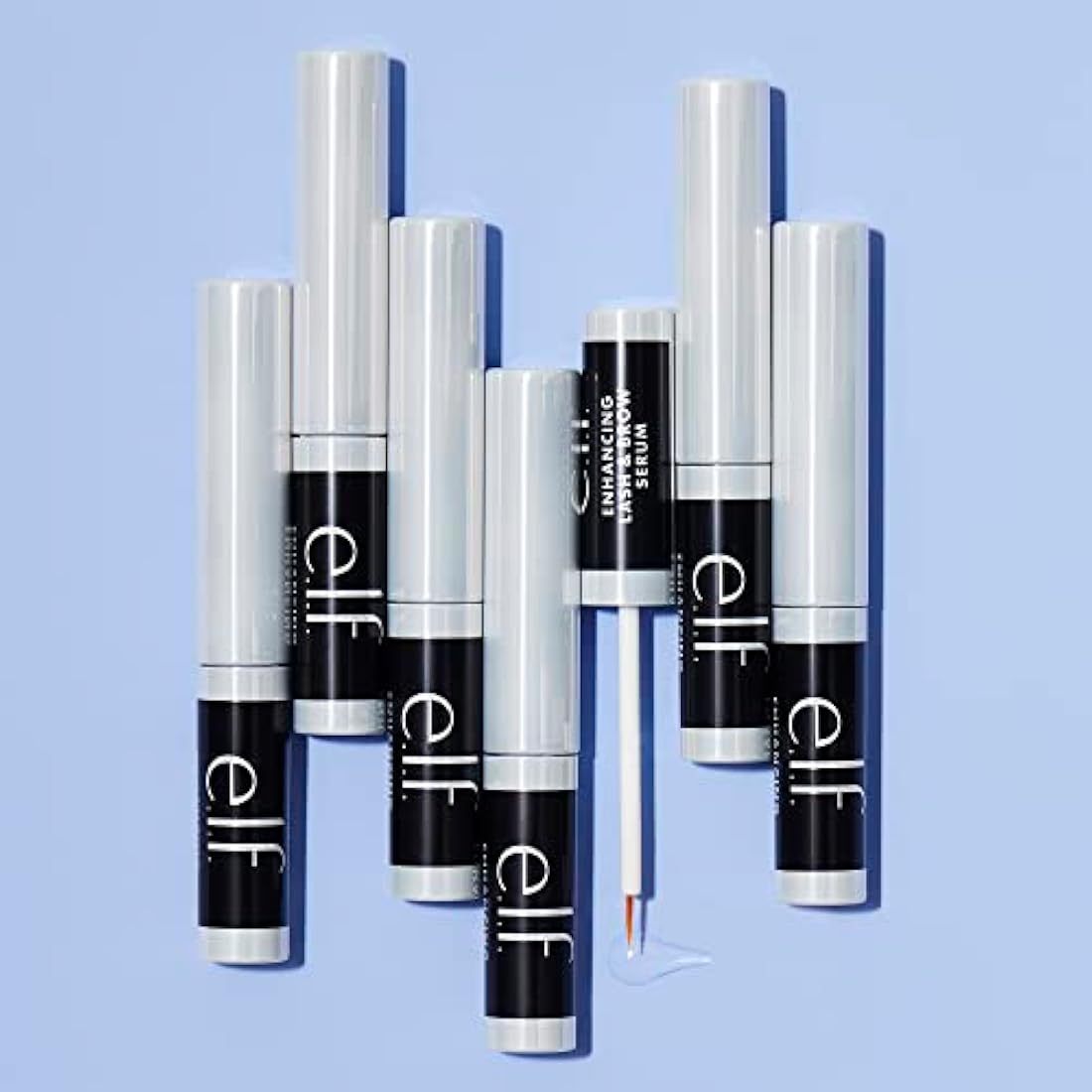 e.l.f. Amp'd Lash & Brow Serum – Nourishing Vegan Eyelash Enhancer