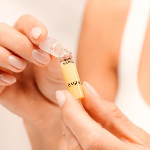 BABOR Nutri Restore Face Serum Vials with Argan Oil & Aloe Vera (7 x 2ml)