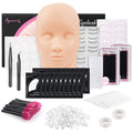 Silicone Eyelash Extension Mannequin Head with Eyelids