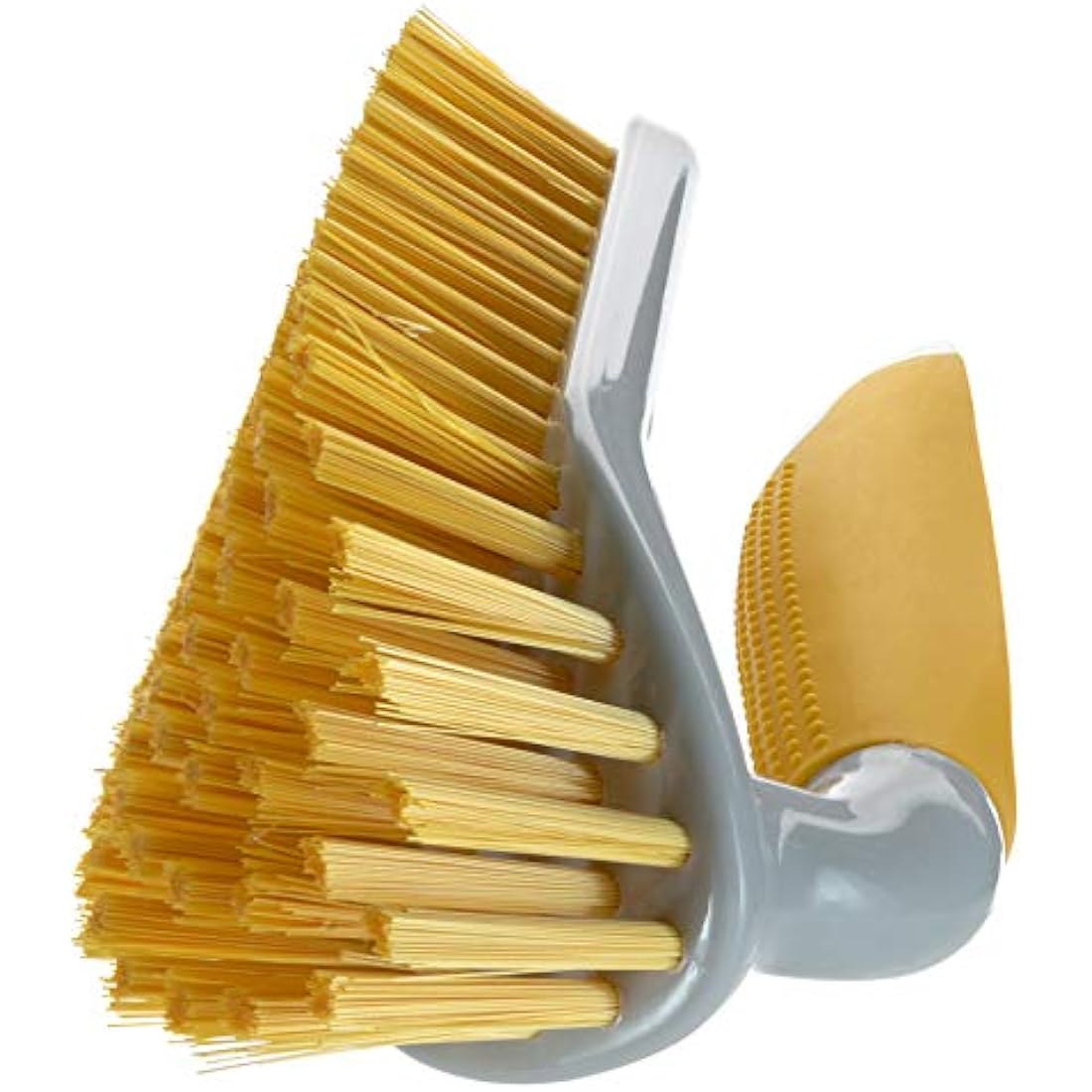 NCaan Heavy Duty Scrubbing Brush 2-Pack – Stiff Bristles & Non-Slip Grip