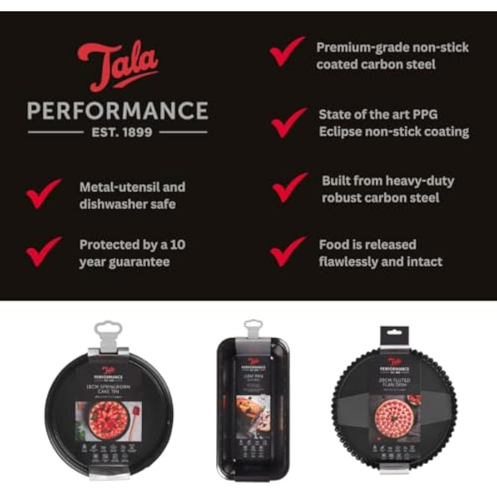 Jolof Store Square Cake Tin – 18cm Non-Stick Carbon Steel Pan
