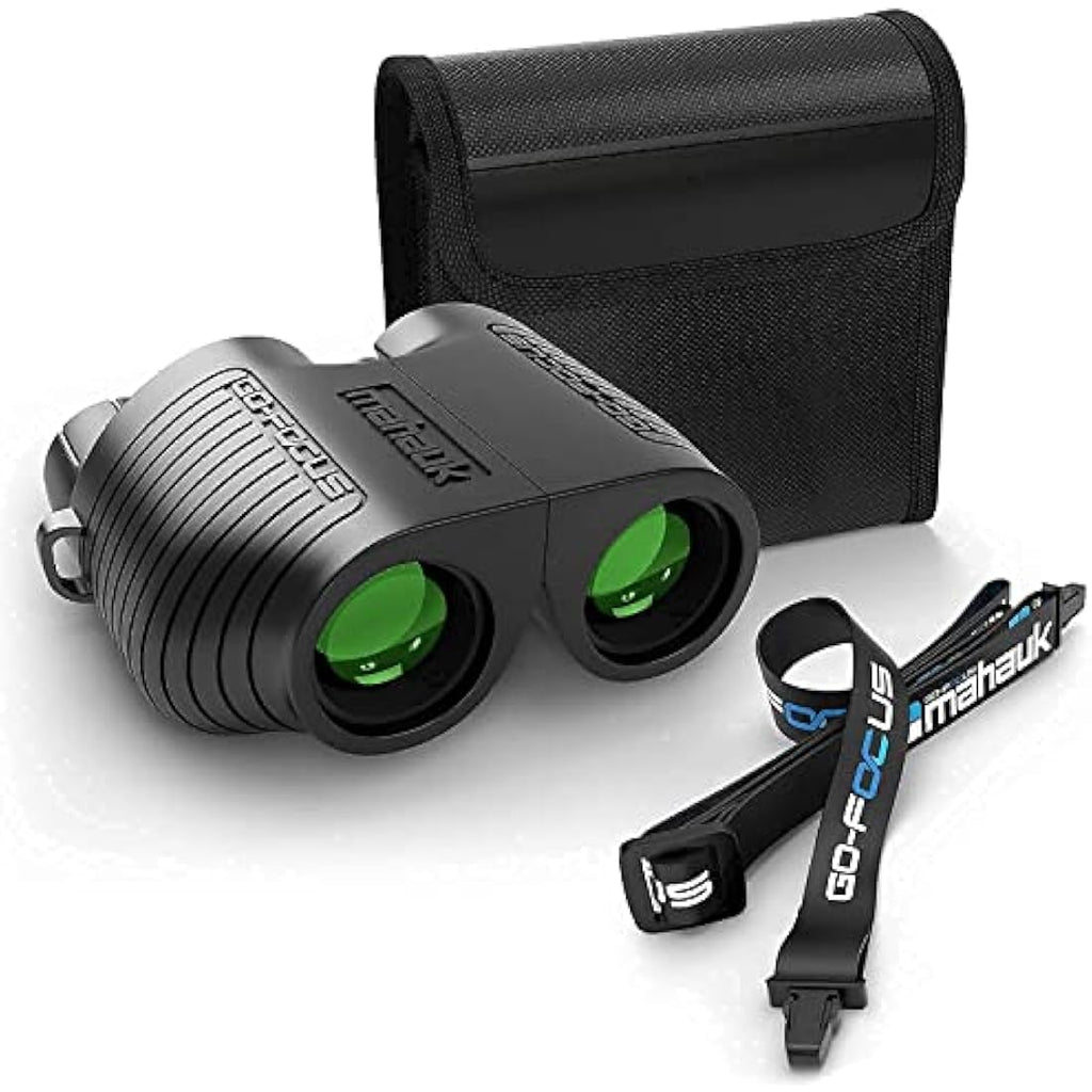 Mahauk Auto-Focus Binoculars – 10x25 BAK4 Prism Waterproof Compact