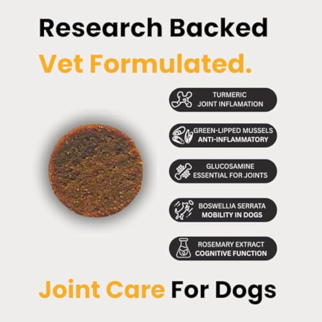 iKarmel Dog Joint Support Chews - Glucosamine & Green Lipped Mussel - 270ct
