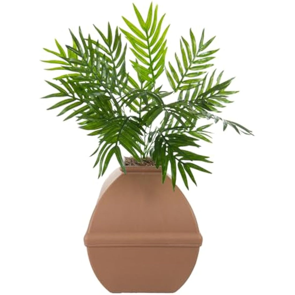 Good Pet Stuff Hidden Litter Box Planter – Enclosed Square Cat Box, Mocha