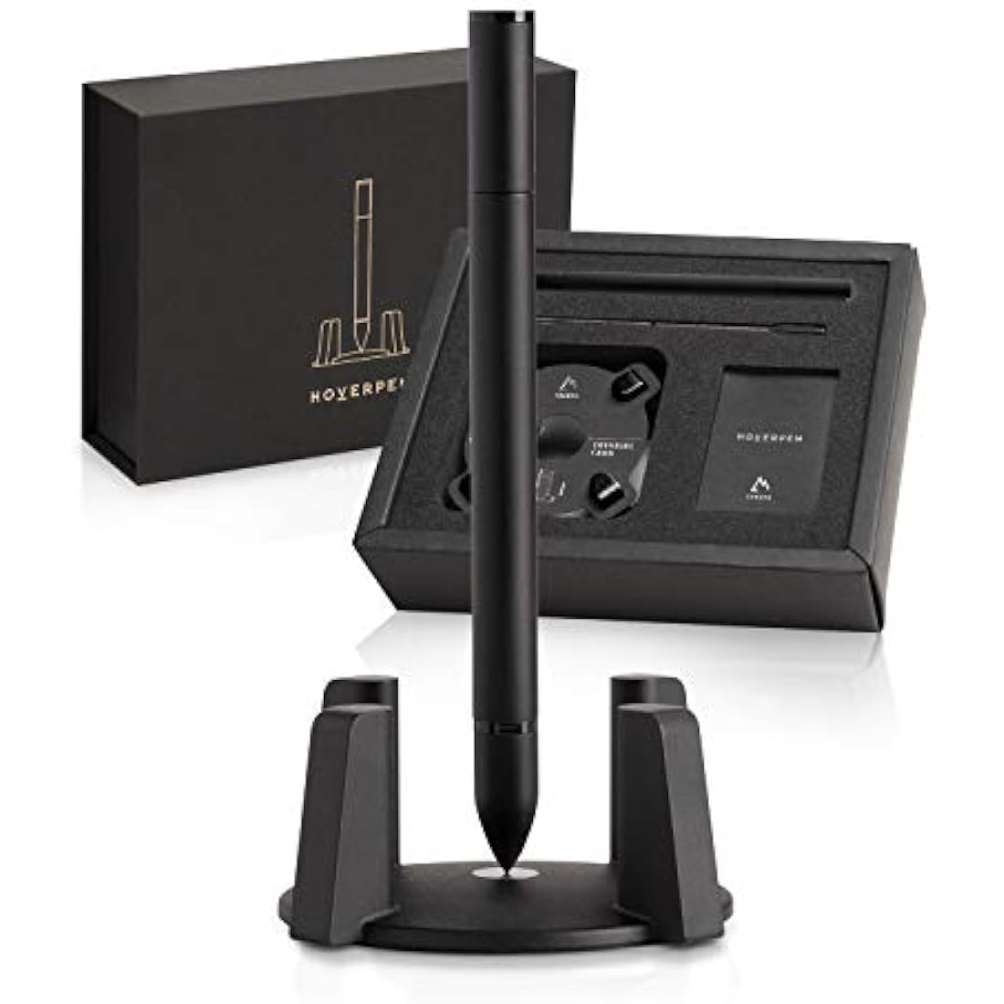 Novium Hoverpen – Luxury Magnetic Standing Executive Ballpoint Pen