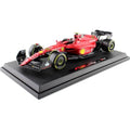 Bburago Ferrari F1-75 Leclerc 1:18 Die-Cast Formula 1 Race Car