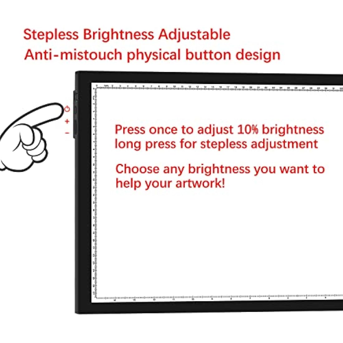 DONPODER A3 Light Pad for Diamond Painting – 5500 Lux LED Tracing Board