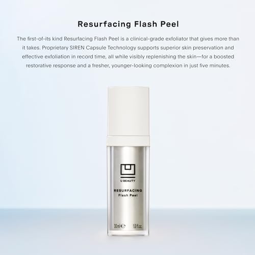 U Beauty Resurfacing Flash Peel – Glycolic Acid & Retinol Serum