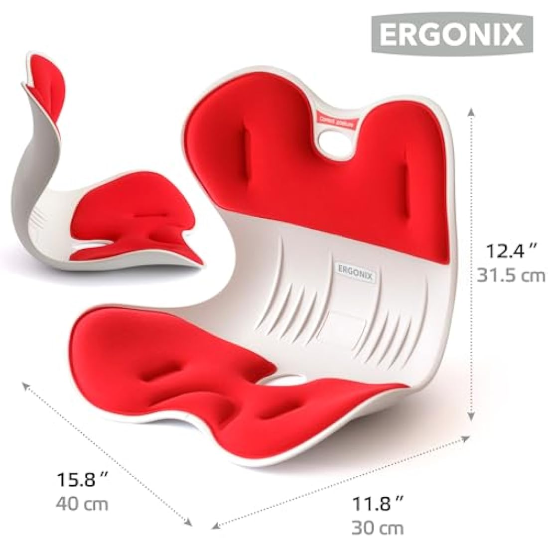 ERGONIX Lumbar Support Posture Corrector Chair for Women - Size M