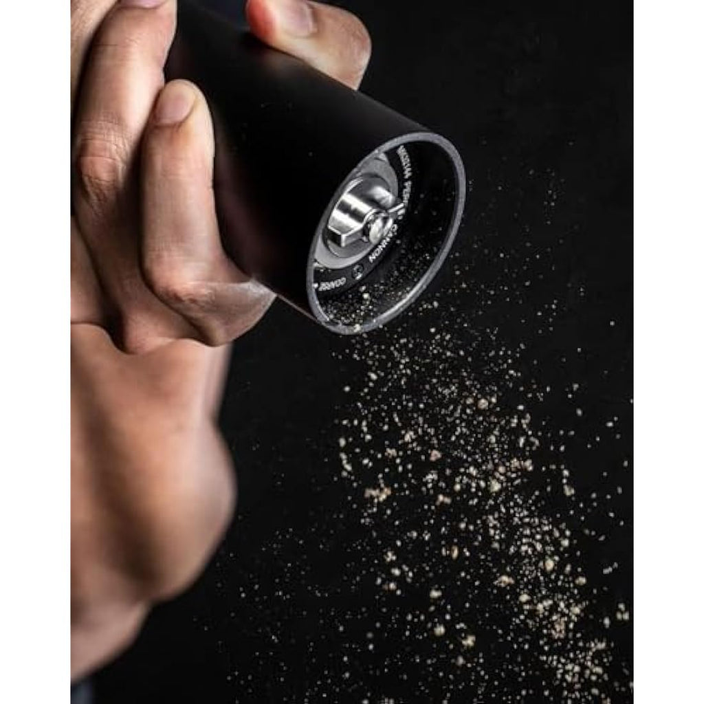 MannKitchen Pepper Cannon – High Output Professional Grade Pepper Mill