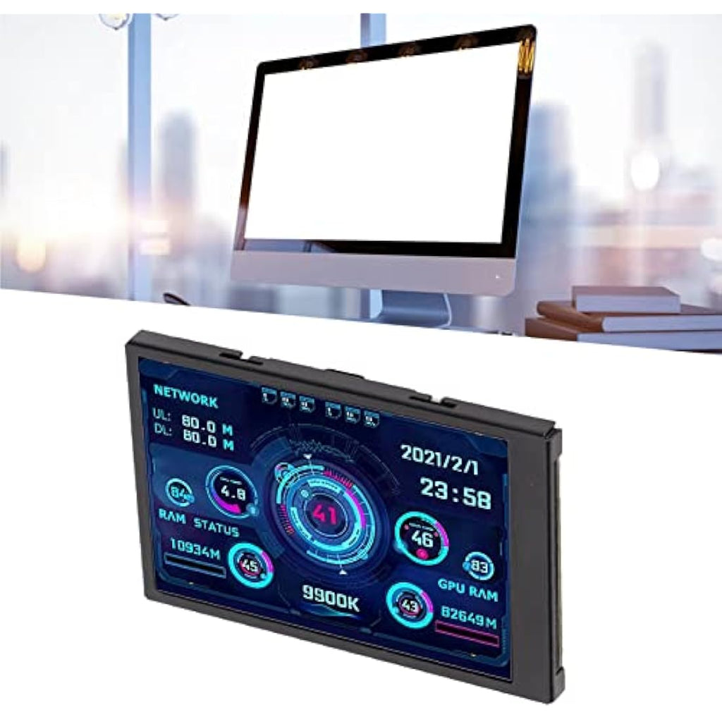 3.5in IPS USB Mini Screen | PC CPU GPU RAM Sensor Panel