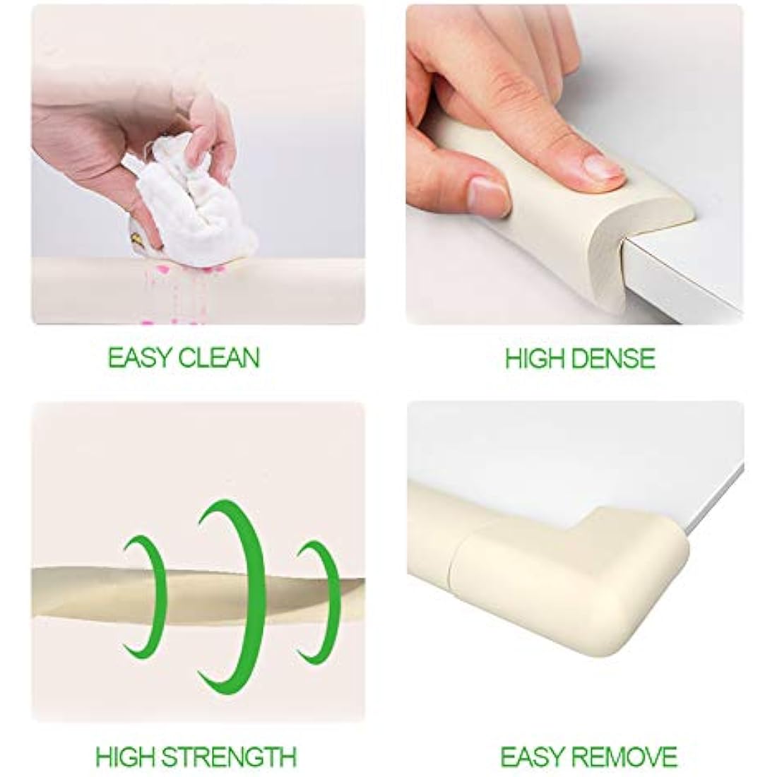 Baby Safety Edge & Corner Guards – High-Density Foam